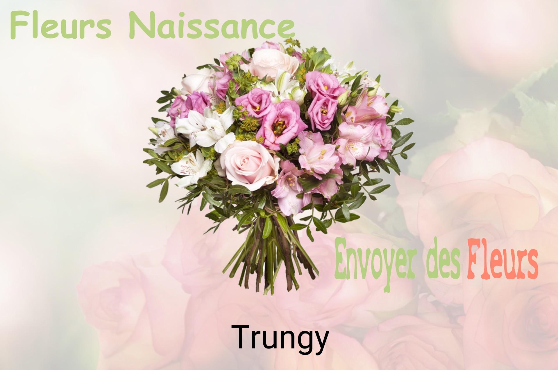 Bouquet de fleurs de naissance livré à Trungy